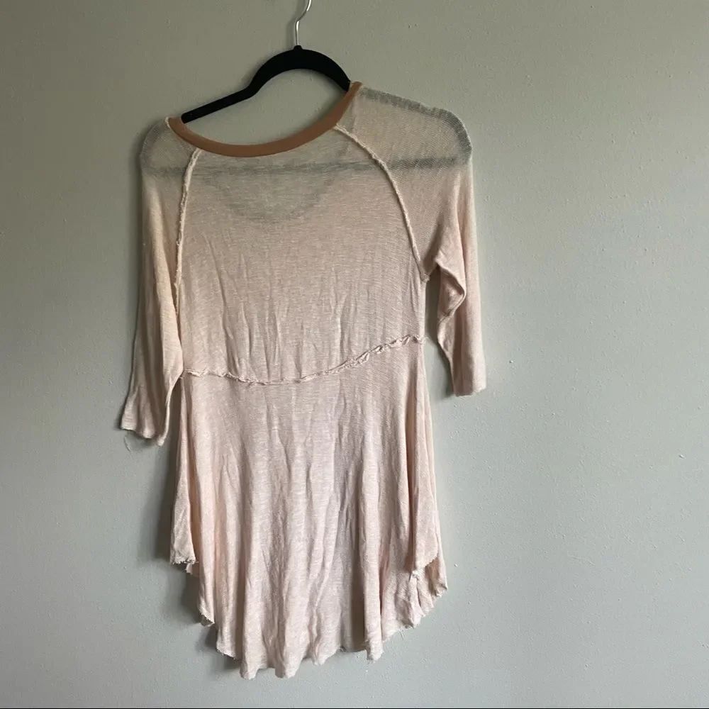 Revolve Free People Weekends Layering Tee Tea Combo - Picture 7 of 11